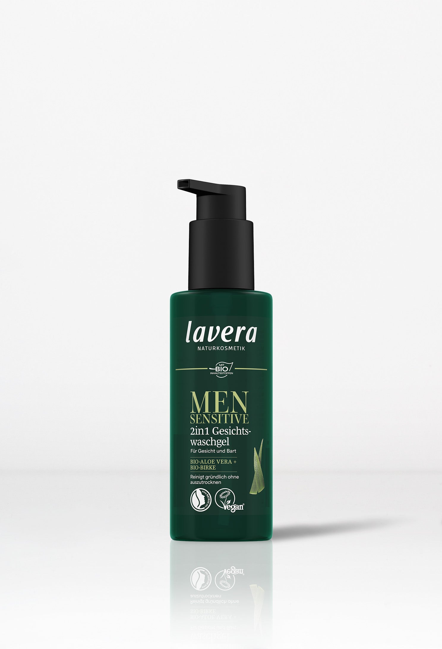 Men sensitive 2in1 Gesichtswaschgel