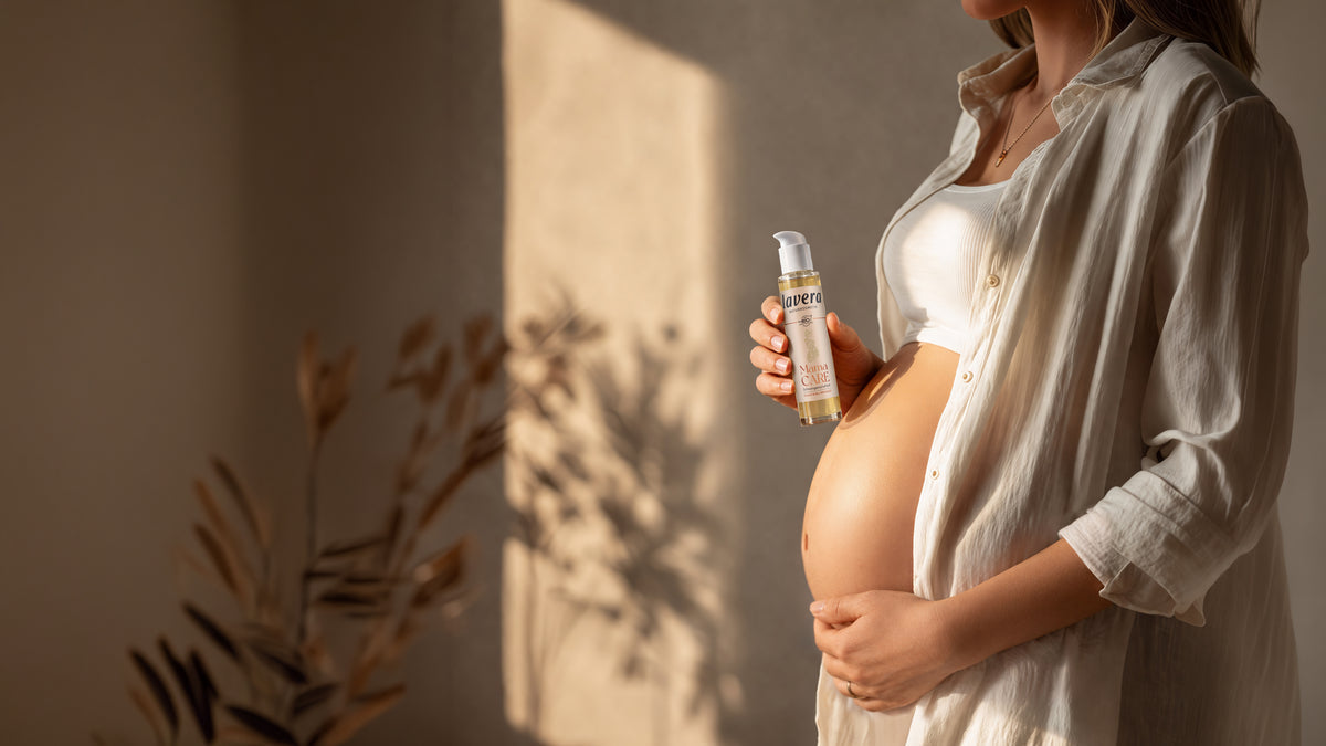 Mama Care Schwangerschaftsöl – Dehnungsstreifen vorbeugen & Haut pflegen