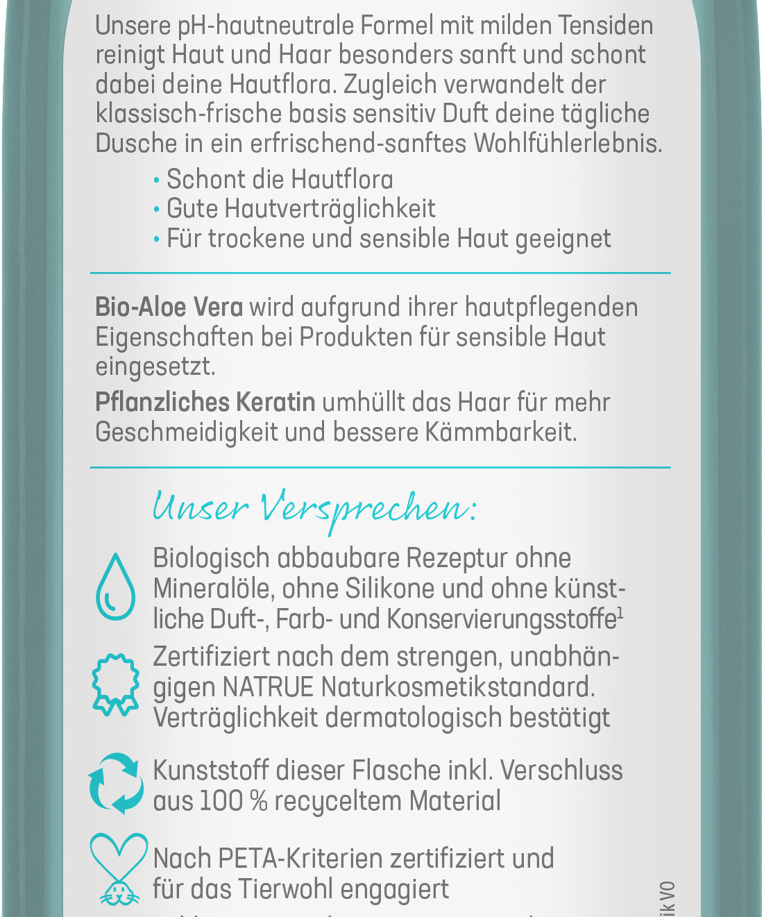 lavera basis sensitive Pflegedusche 2in1