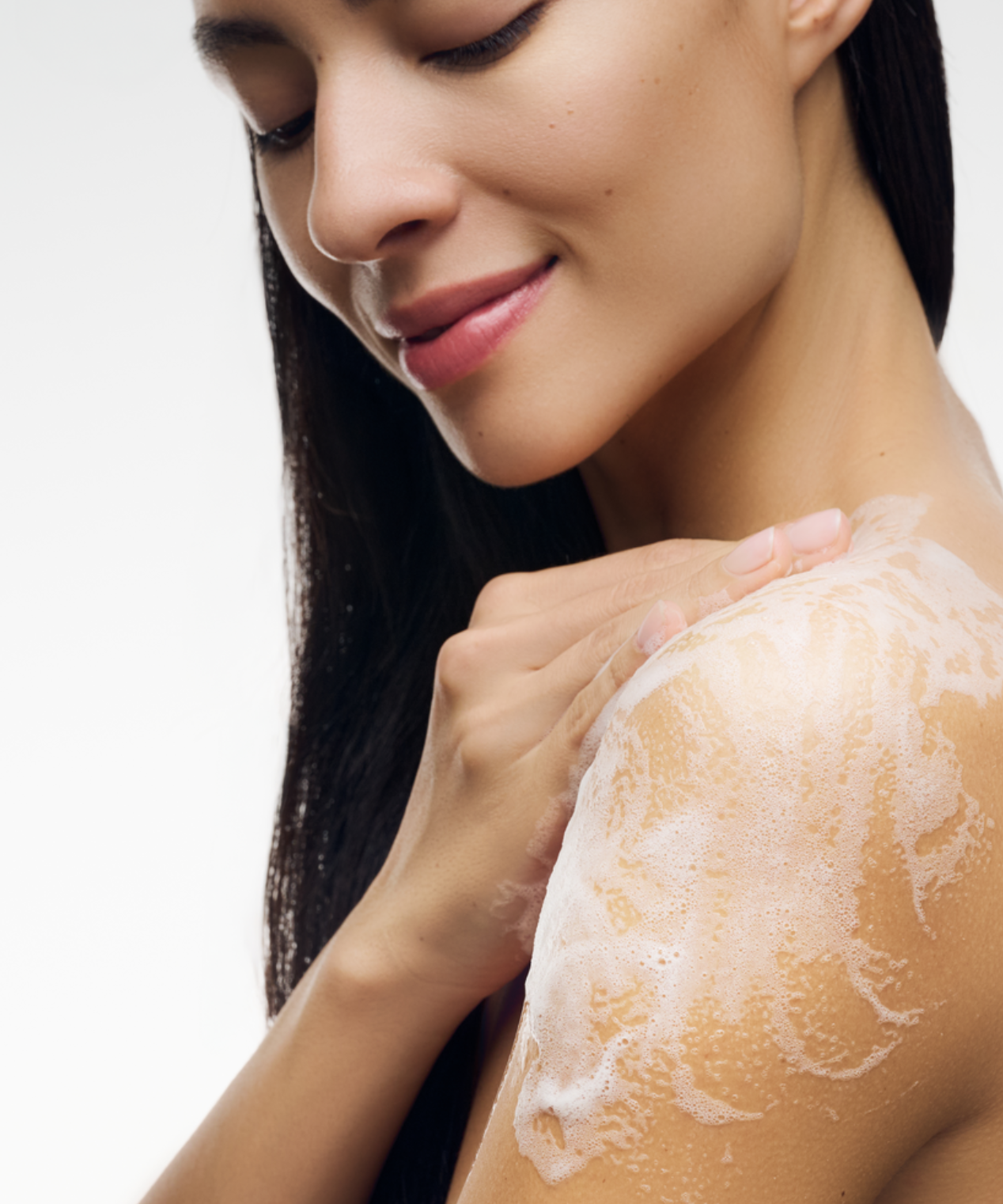 lavera Duschgel Refresh Me in der Anwendung