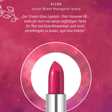 lavera Cream Glow Lipstick -Pink Universe 08-