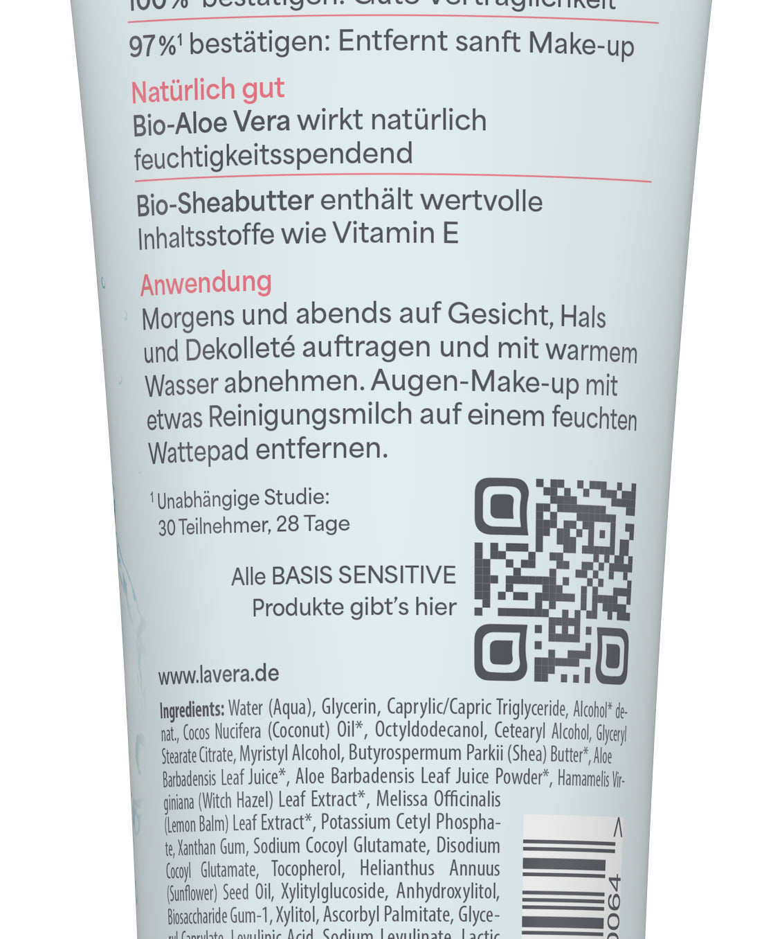 lavera basis sensitive Reinigungsmilch