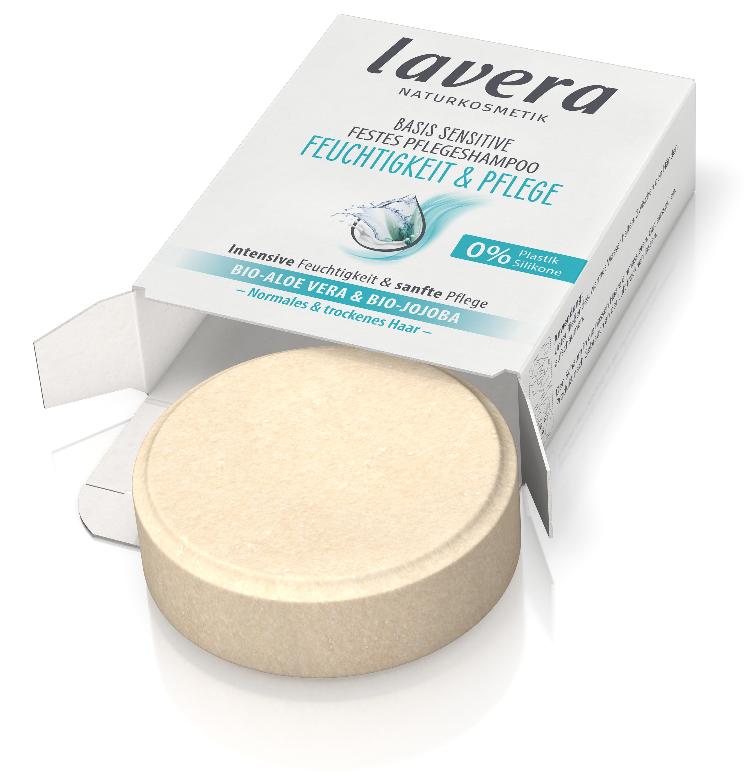 lavera Festes Pflegeshampoo basis sensitive Feuchtigkeit & Pflege