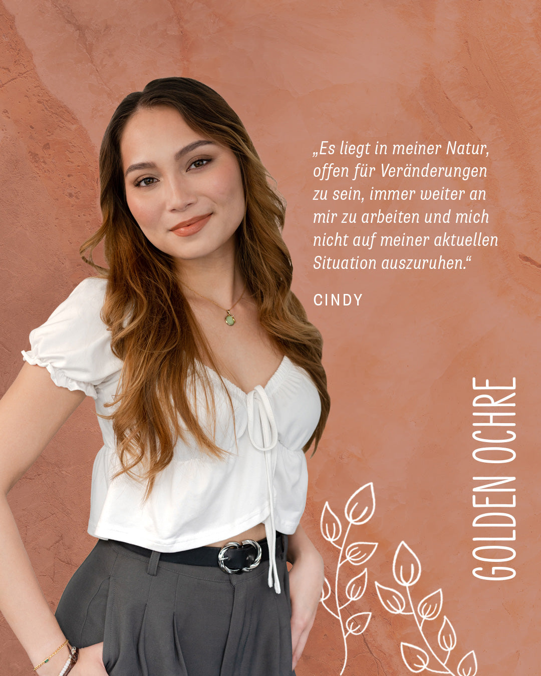 lavera Cream Glow Lipstick -Golden Ochre 06-