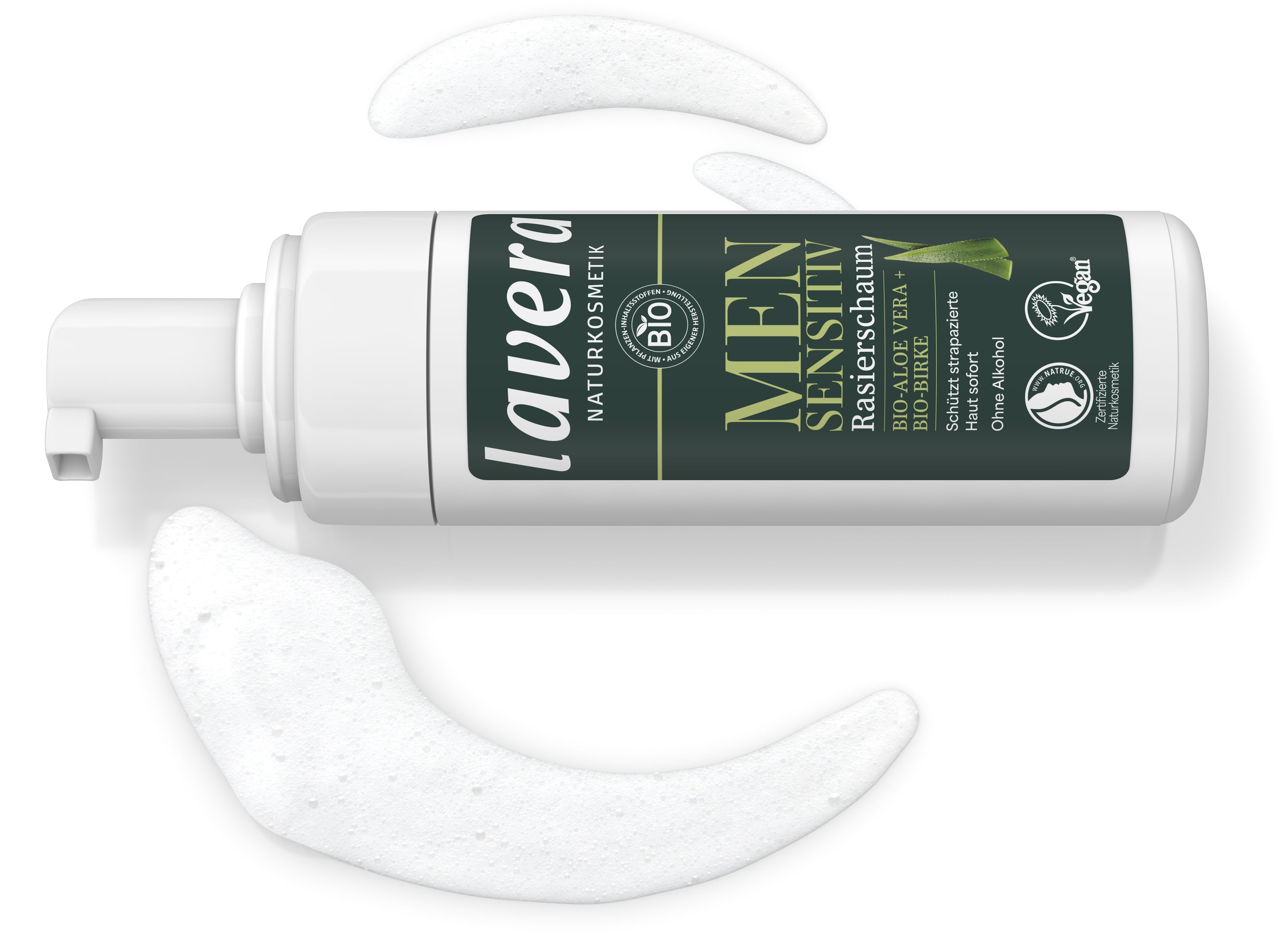 lavera Men sensitive Rasierschaum