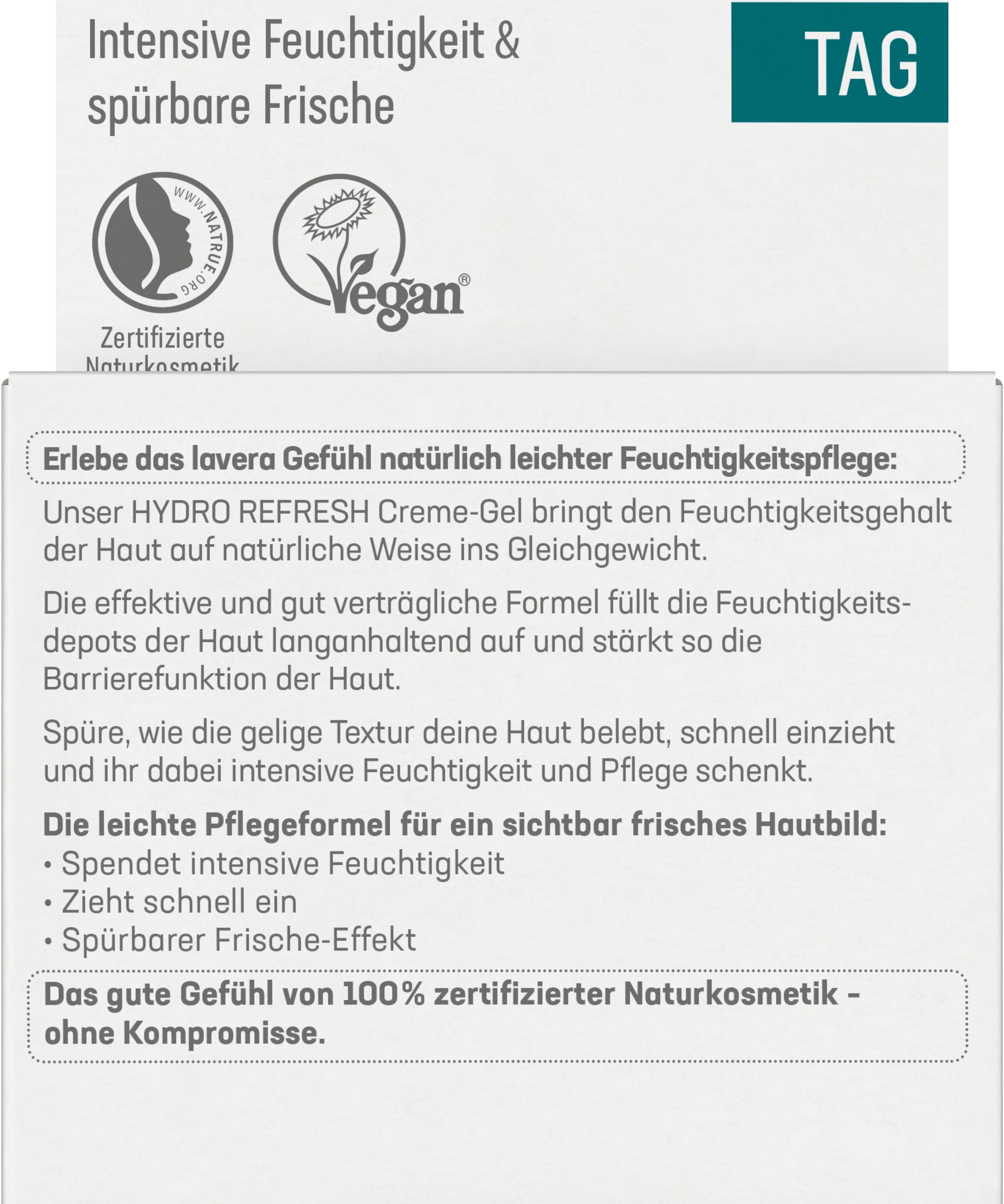 lavera Hydro Refresh Creme-Gel