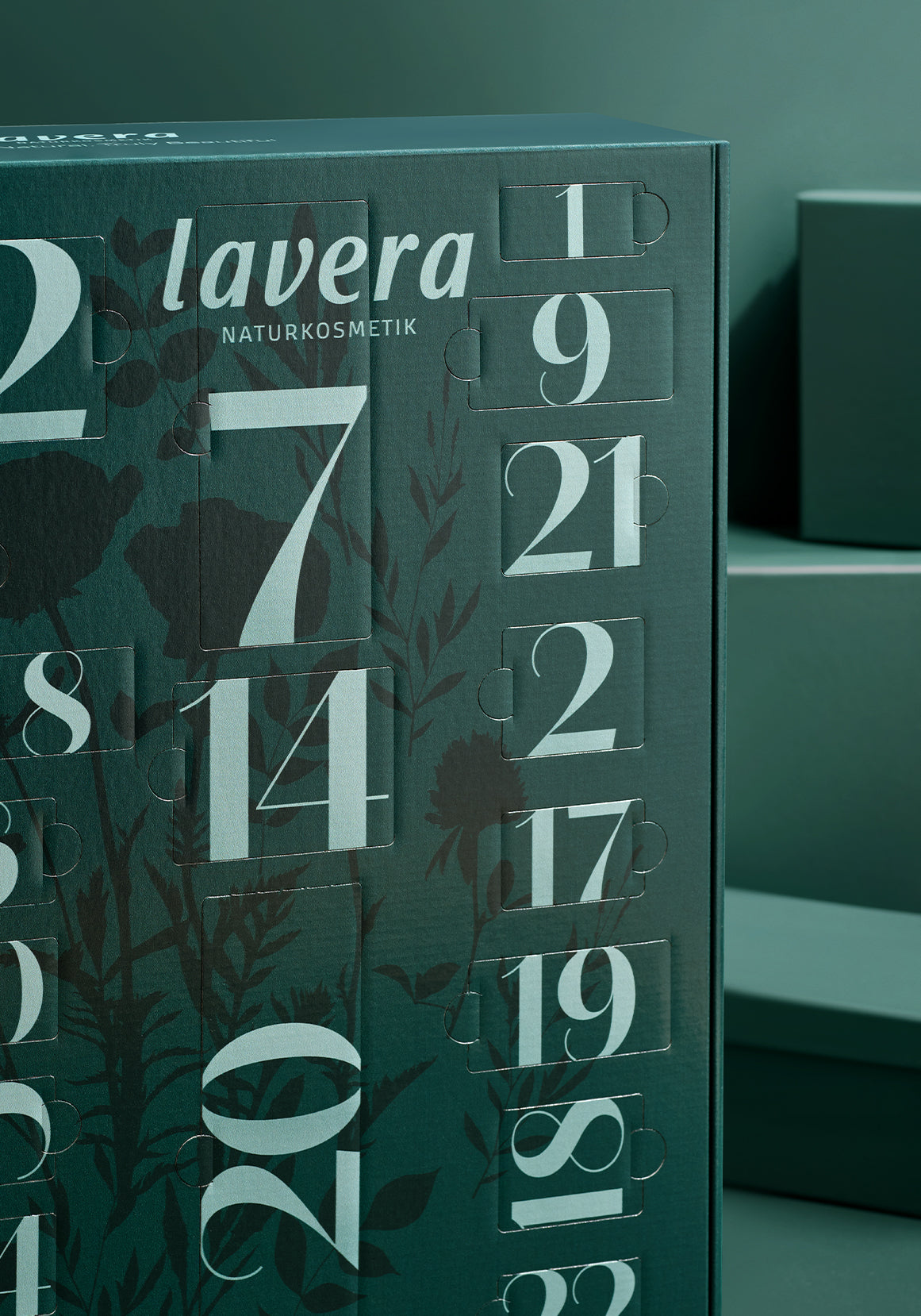 lavera Beauty Adventskalender 2025 in der Anwendung
