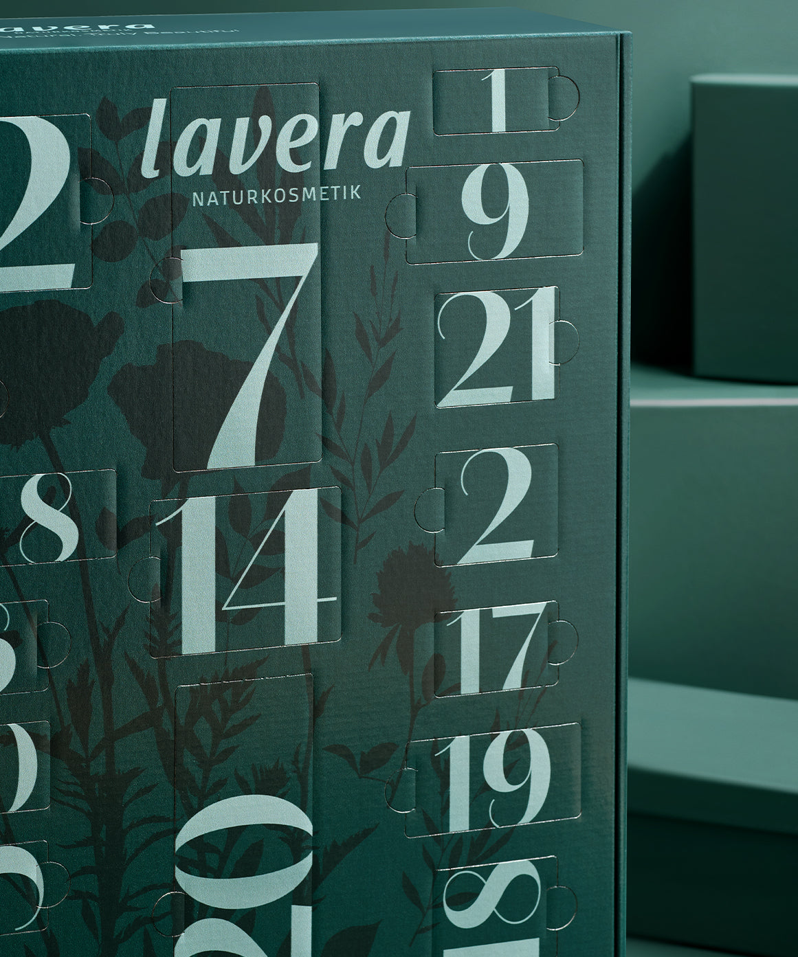 lavera Beauty Adventskalender 2025 in der Anwendung