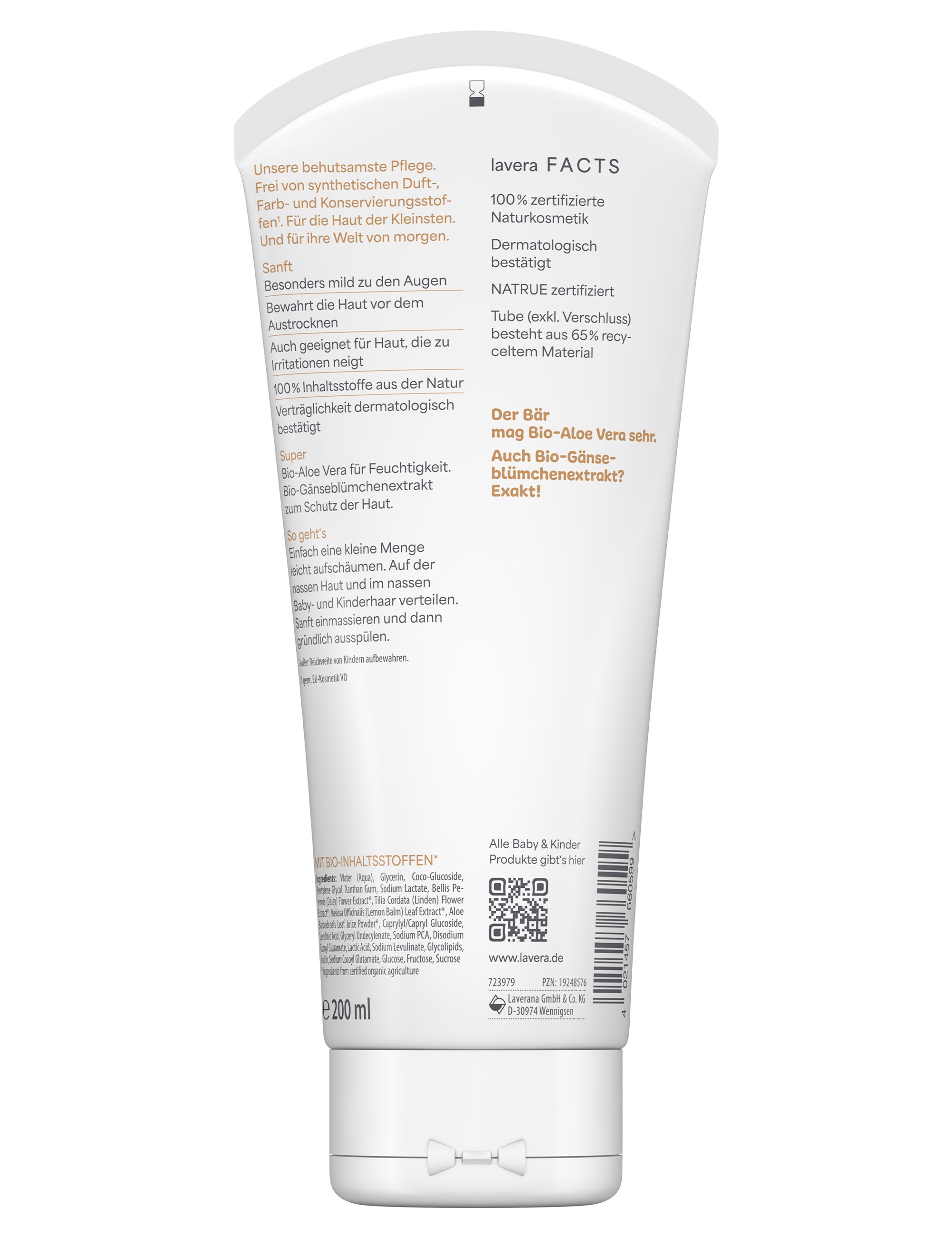 lavera Baby & Kinder Waschlotion & Shampoo