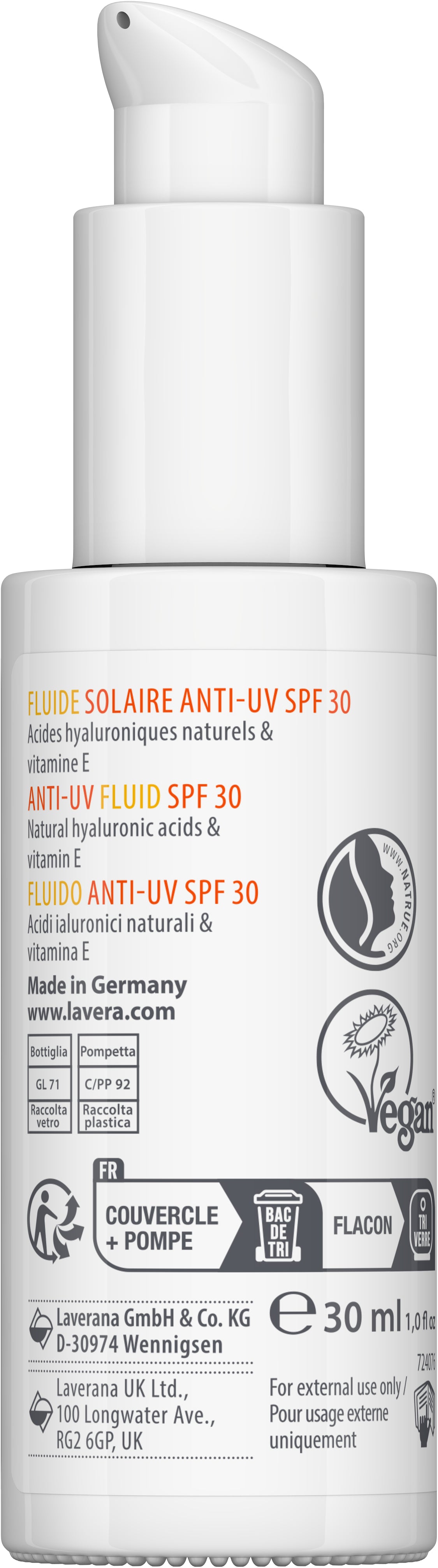 lavera Anti-UV Fluid LSF 30