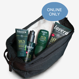 lavera Men sensitive 4in1 Pflege-Set + Kulturbeutel