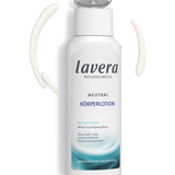 lavera Neutral Körperlotion in der Anwendung