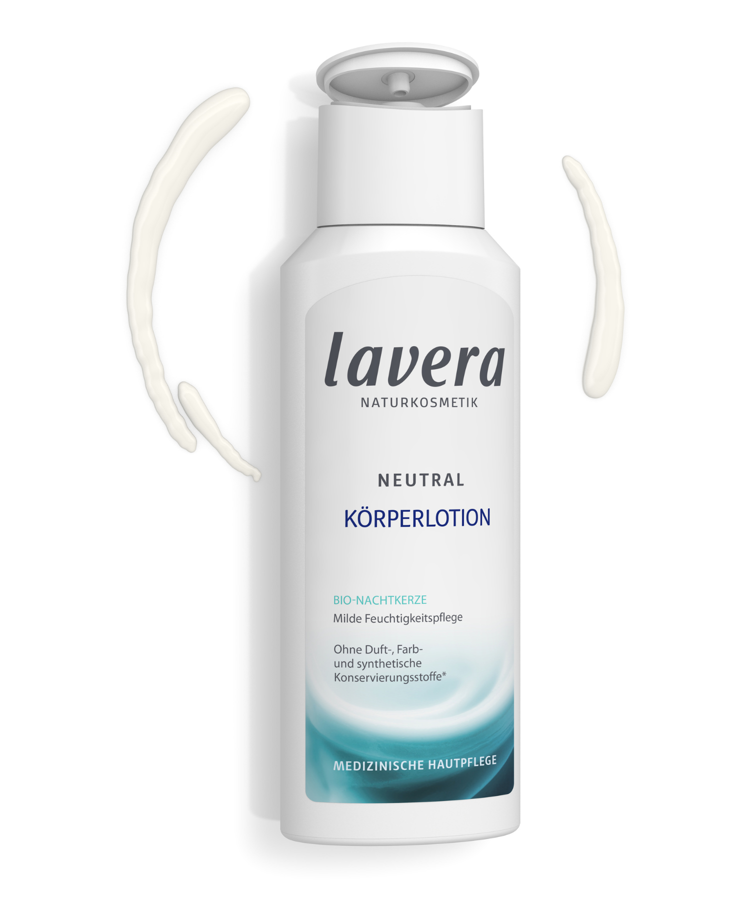 lavera Neutral Körperlotion in der Anwendung
