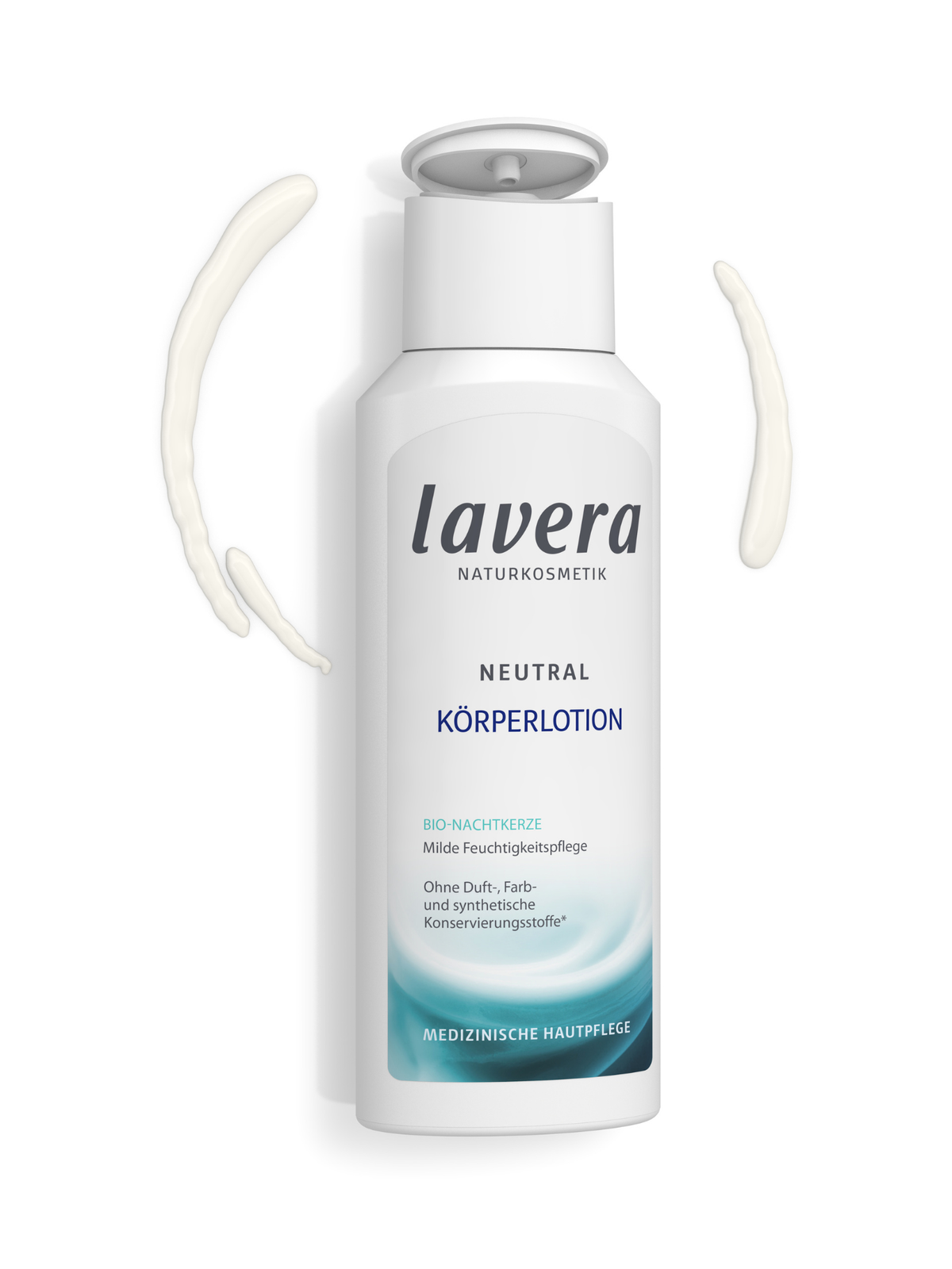 lavera Neutral Körperlotion in der Anwendung