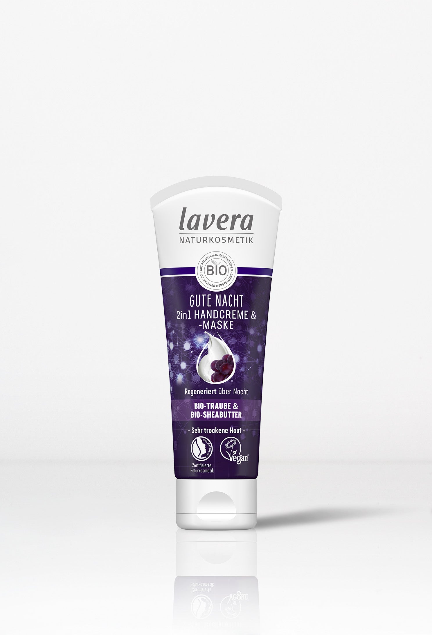 lavera Gute Nacht 2in1 Handcreme & -maske