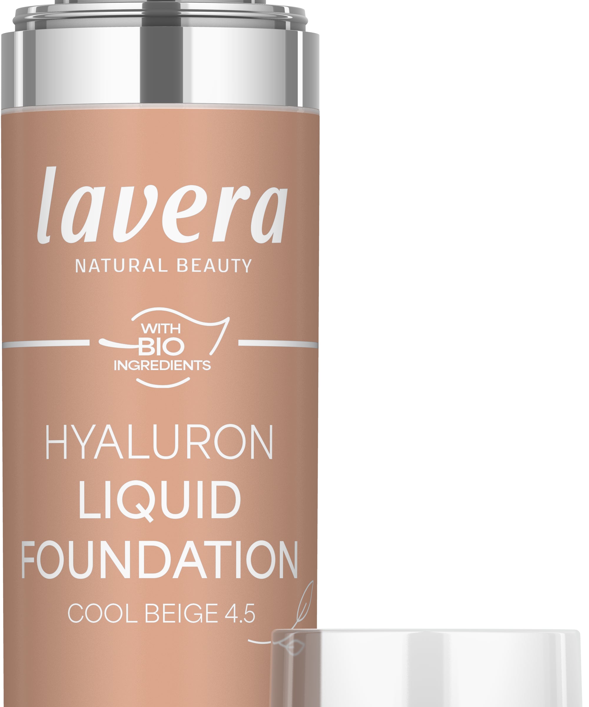 lavera Hyaluron Liquid Foundation -Cool Beige 4.5-