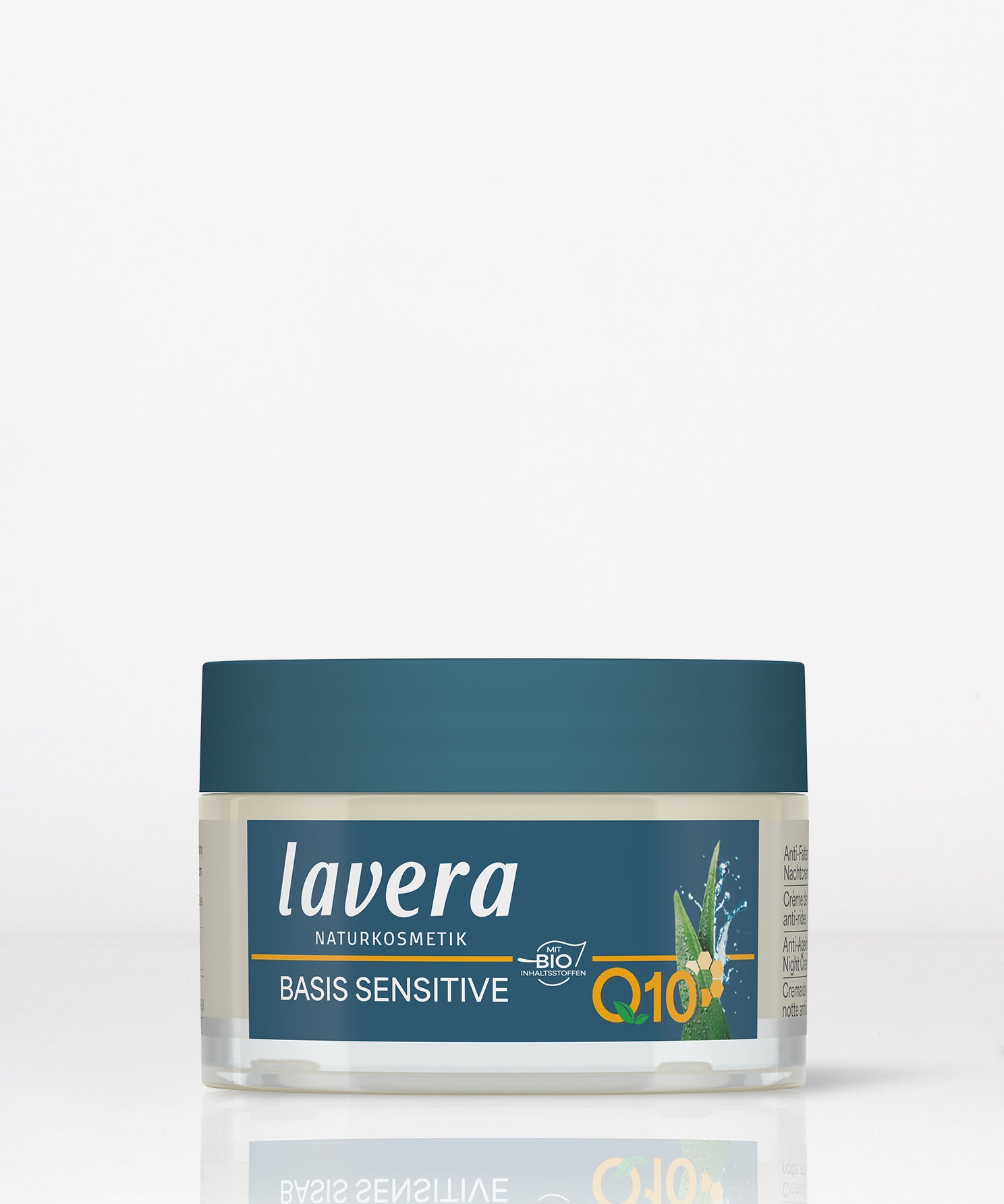 lavera basis sensitive Anti-Falten Nachtcreme Q10