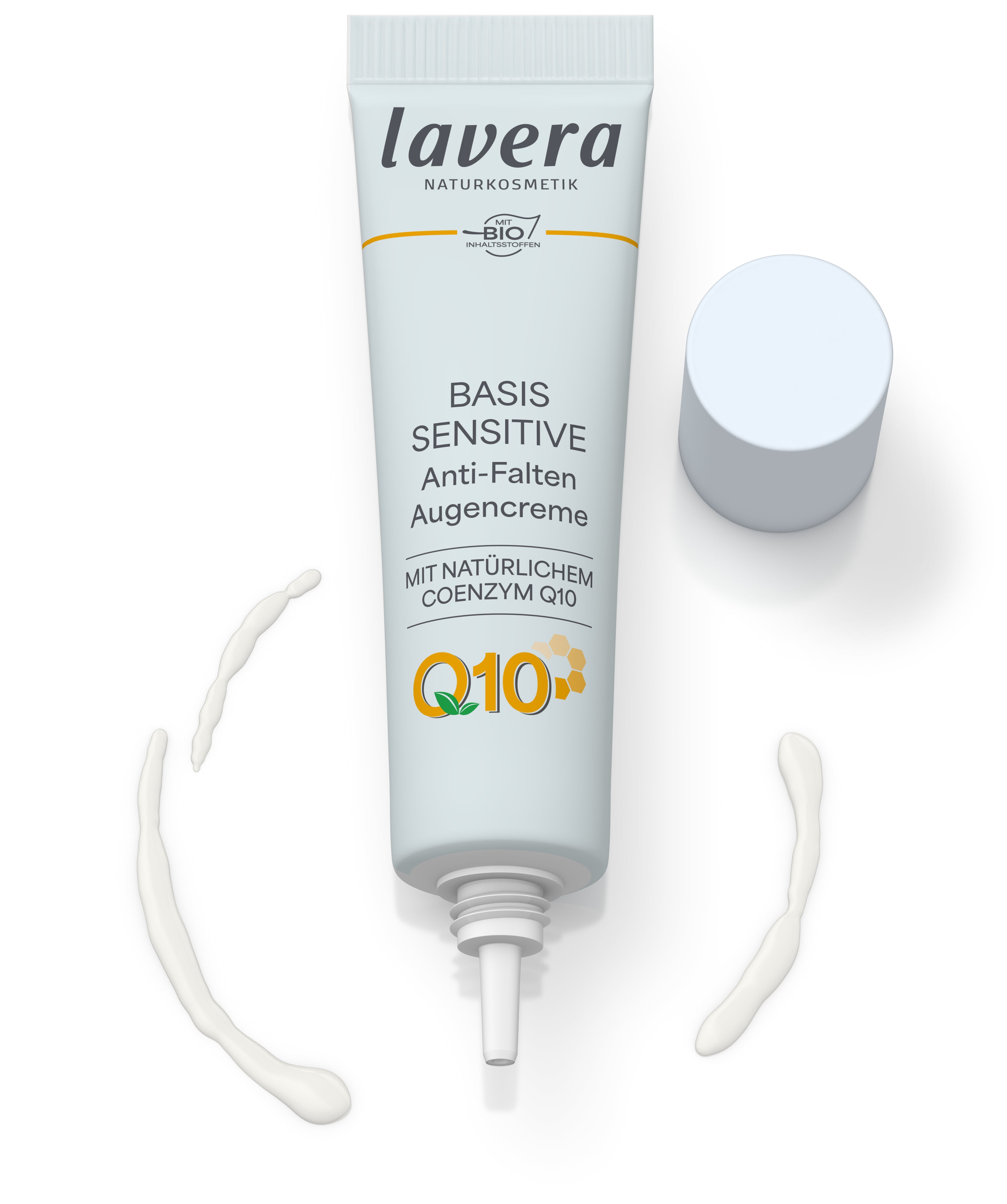 lavera basis sensitive Anti-Falten Augencreme Q10