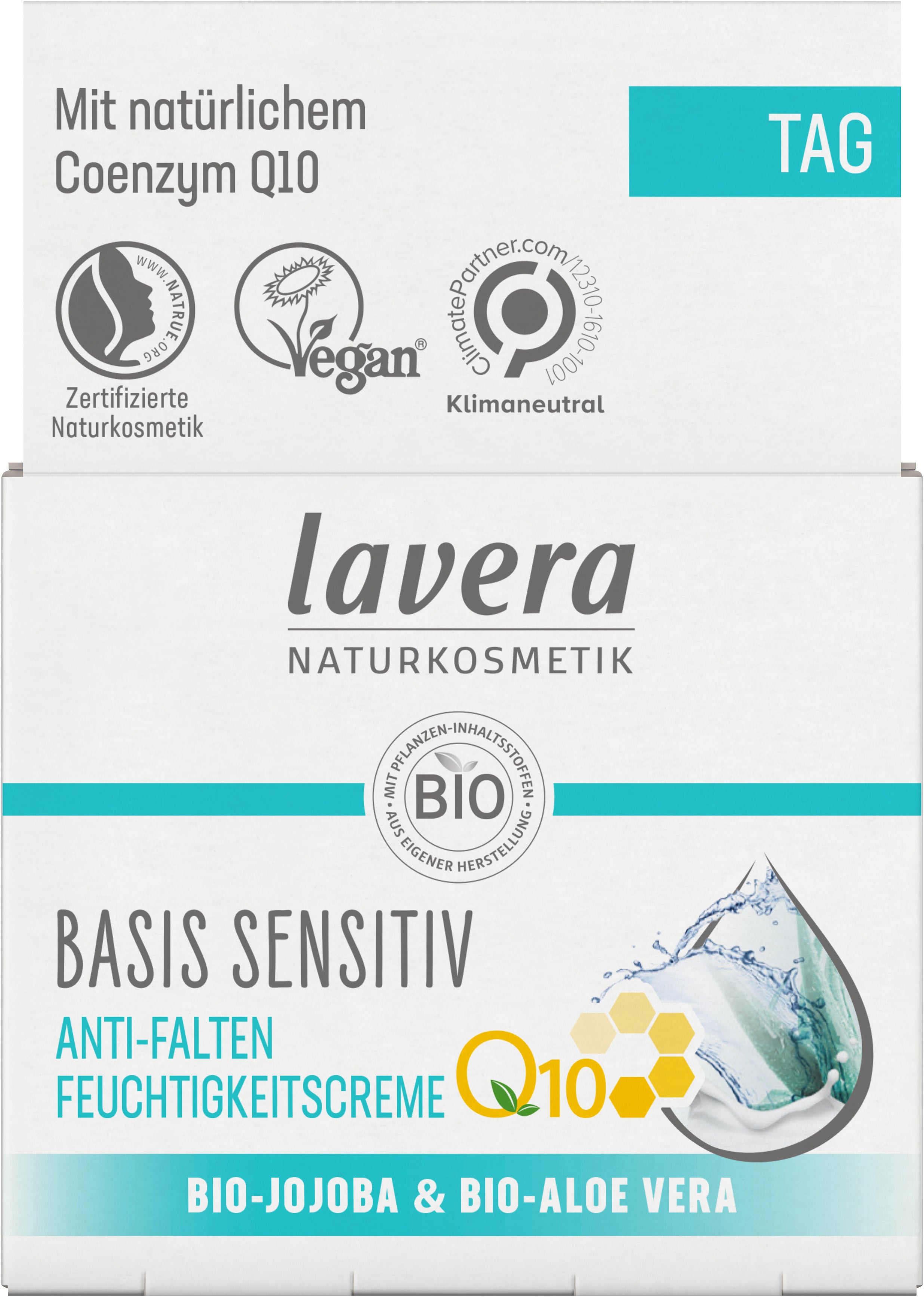 lavera basis sensitiv Anti-Falten Feuchtigkeitscreme Q10