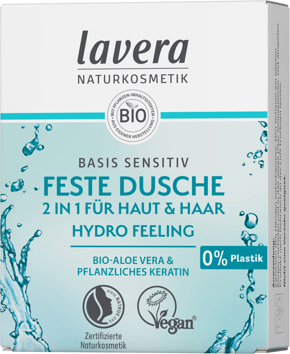 feste dusche aufbewahren Festes Duschgel 2in1 basis sensitive