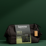lavera Men sensitive 4in1 Pflege-Set + Kulturbeutel