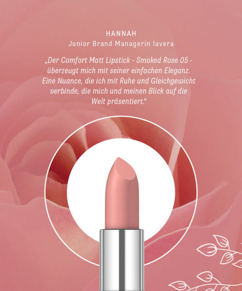 lavera Comfort Matt Lipstick -Smoked Rose 05-