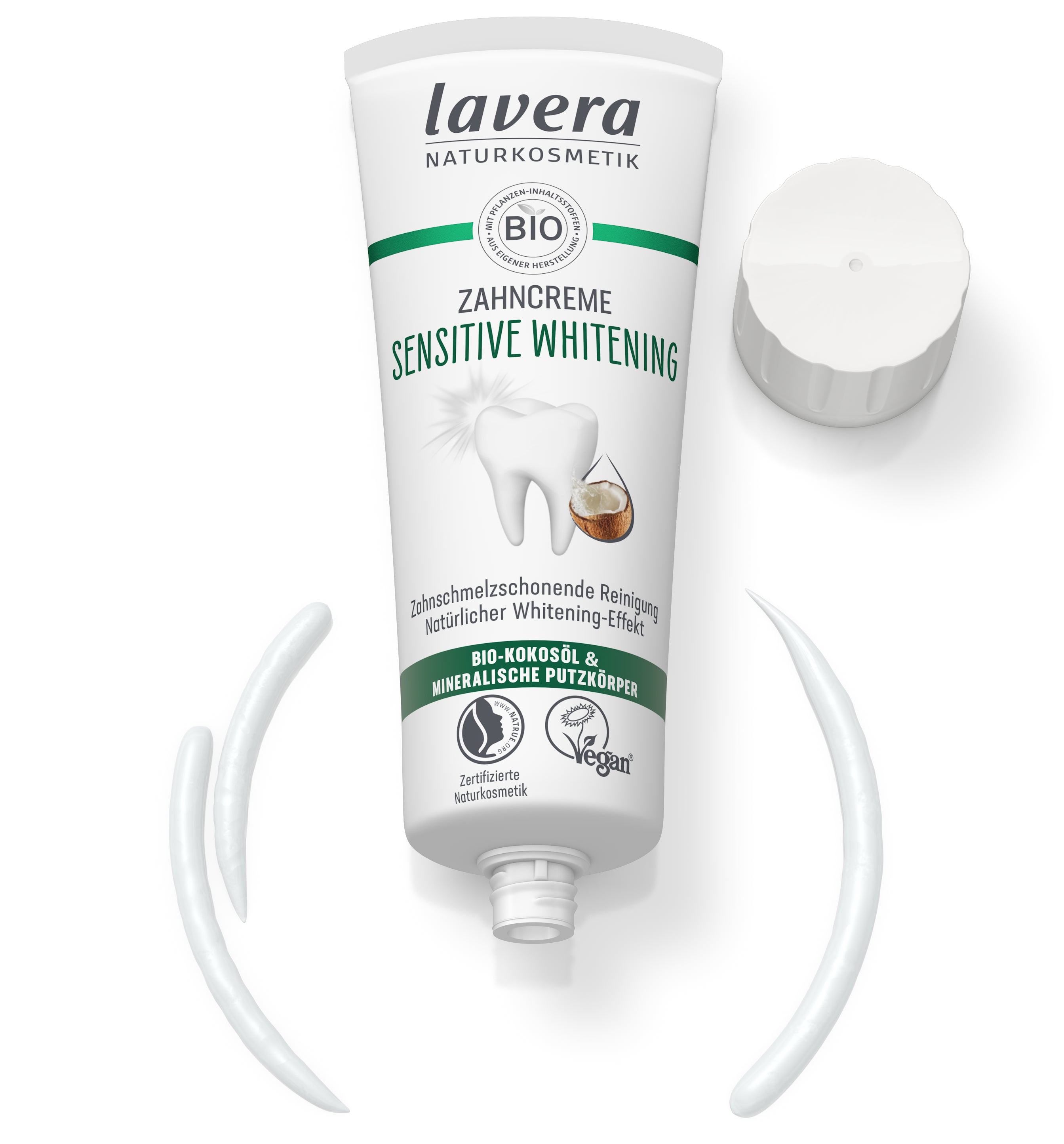 lavera Zahncreme Sensitive Whitening