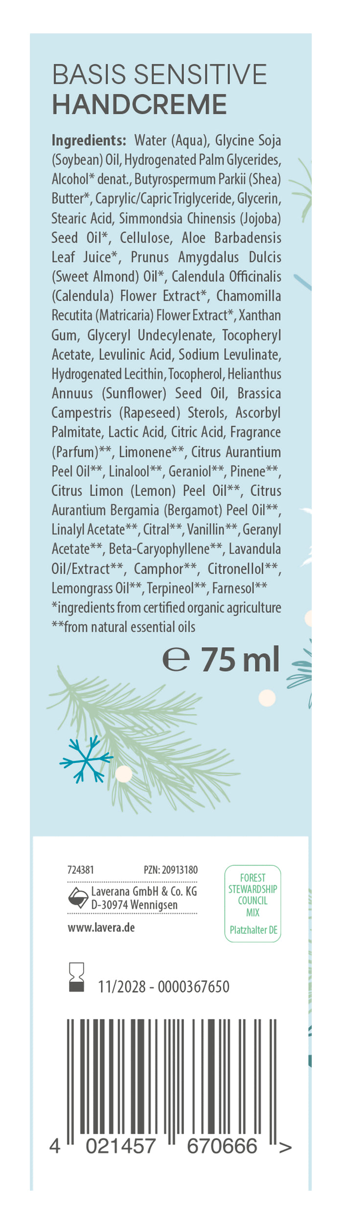 lavera Geschenkset Winter Essentials