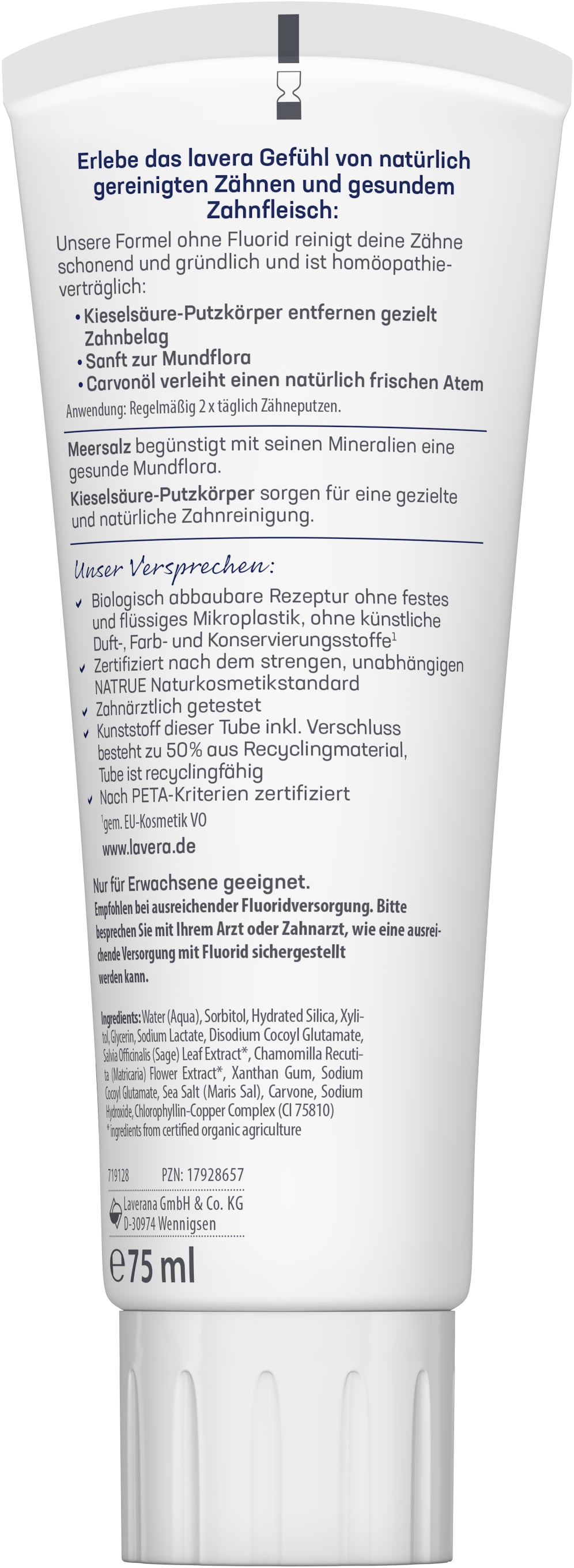 lavera Zahngel Neutral Fluoridfrei