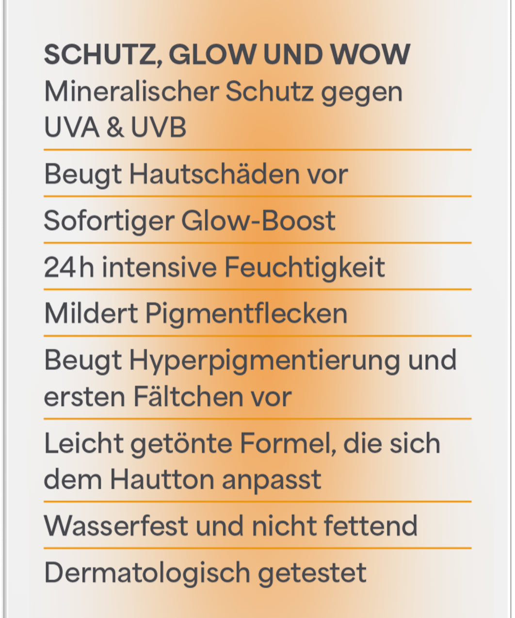 lavera Glow by Nature Anti-UV Fluid LSF 50