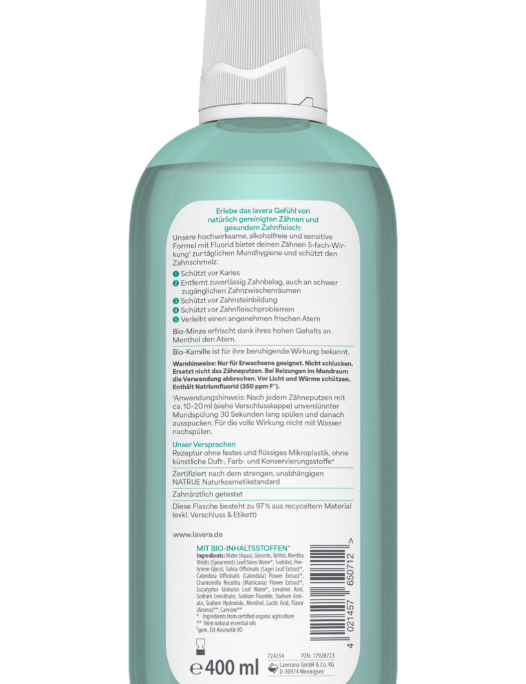 lavera Mundspülung Sensitive & Repair