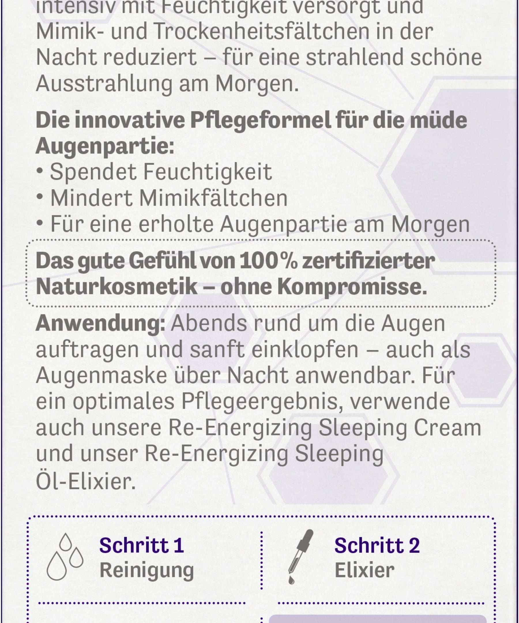 lavera Re-Energizing Sleeping Augenpflege