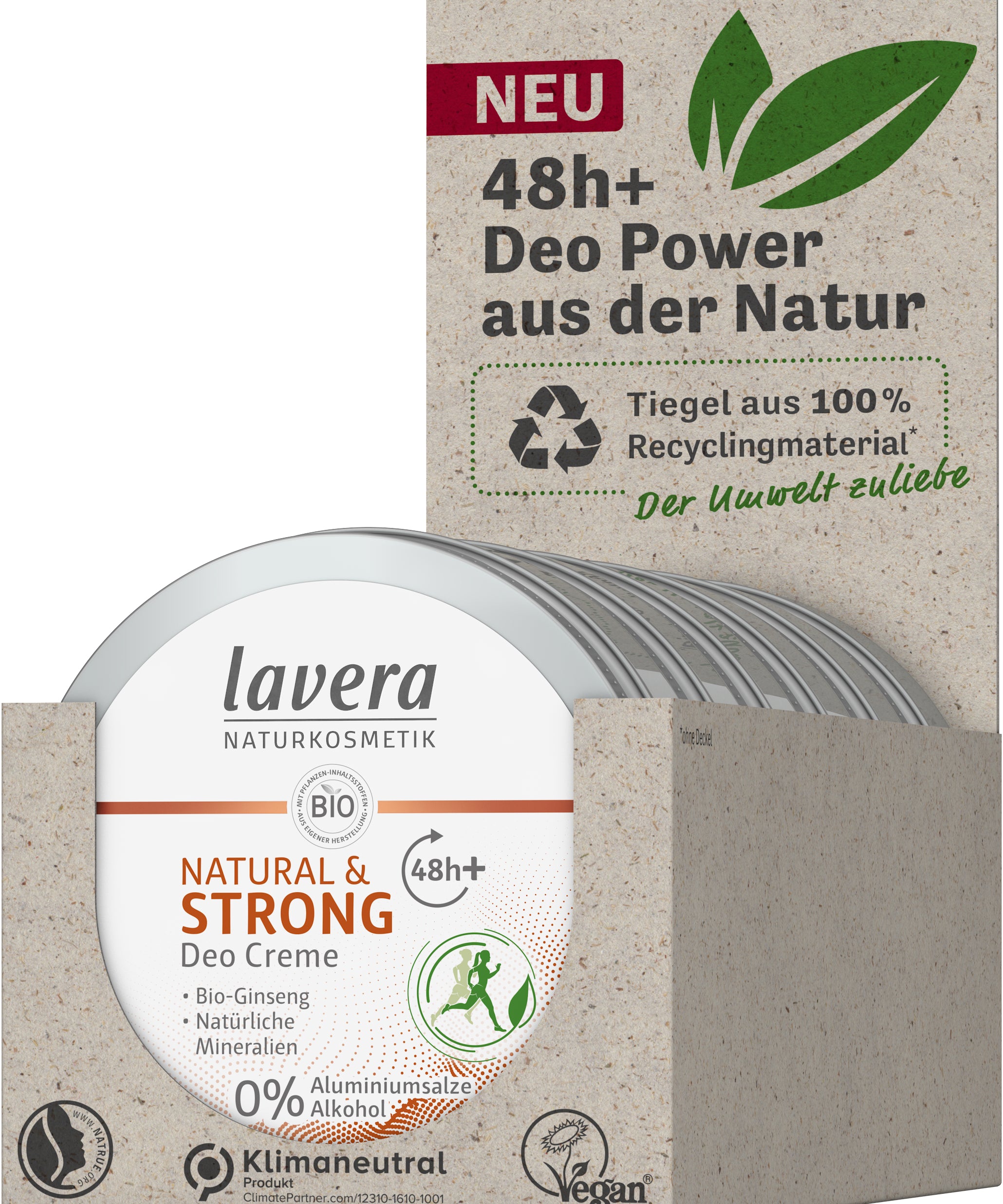 lavera Deo Creme NATURAL & STRONG