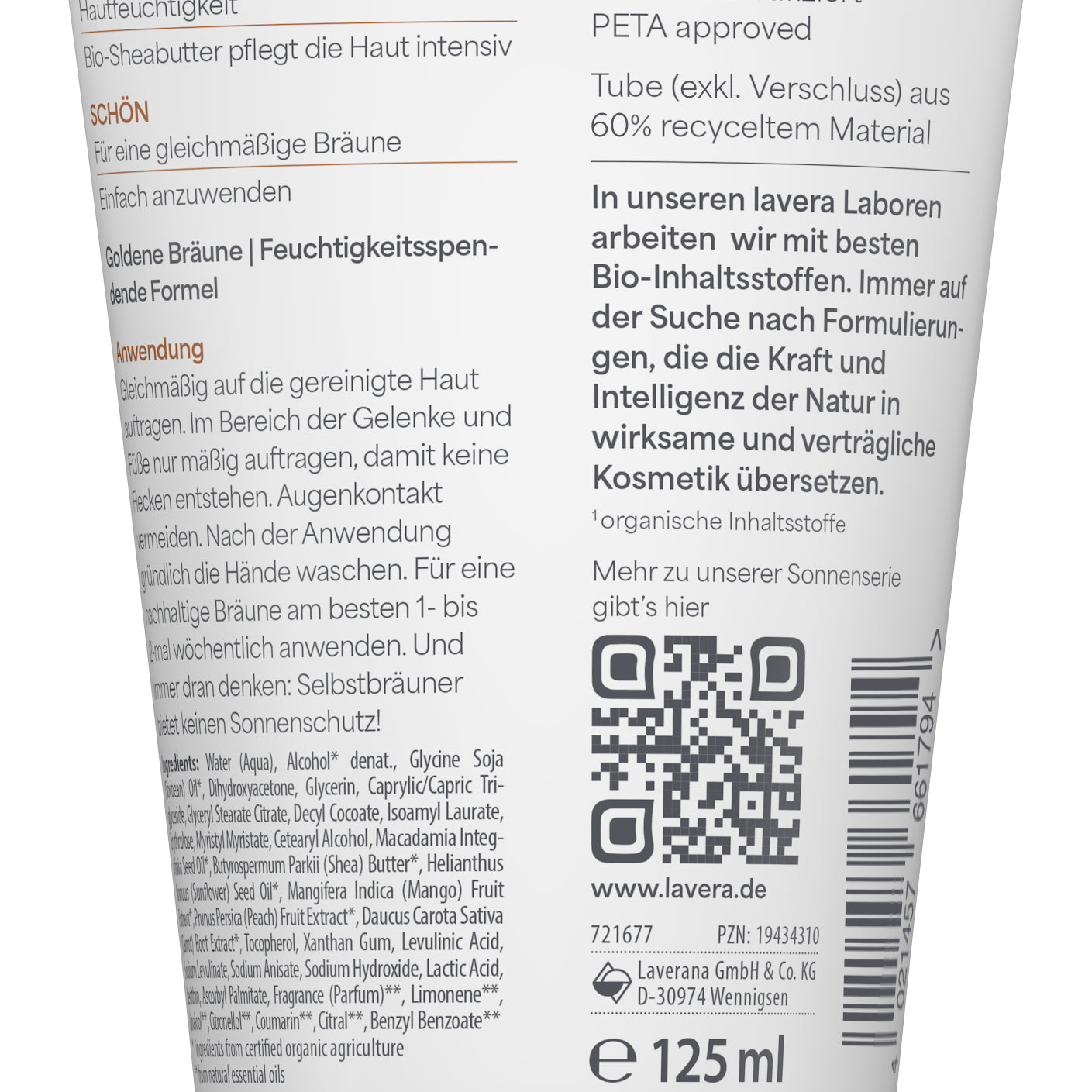 lavera Selbstbräuner Lotion