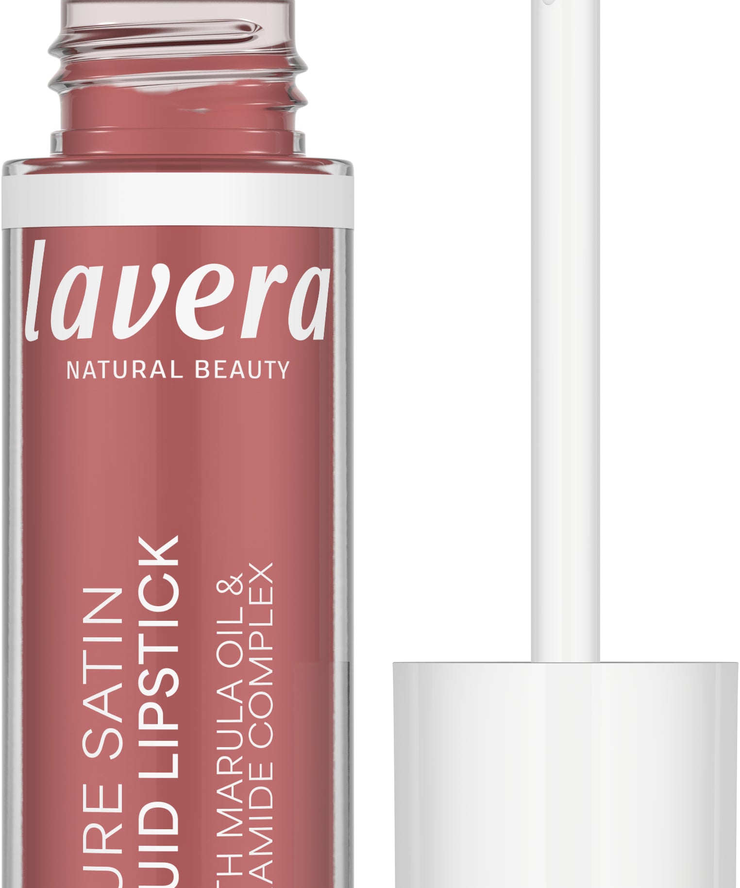 lavera Pure Satin Liquid Lipstick -Nude Petal 02-