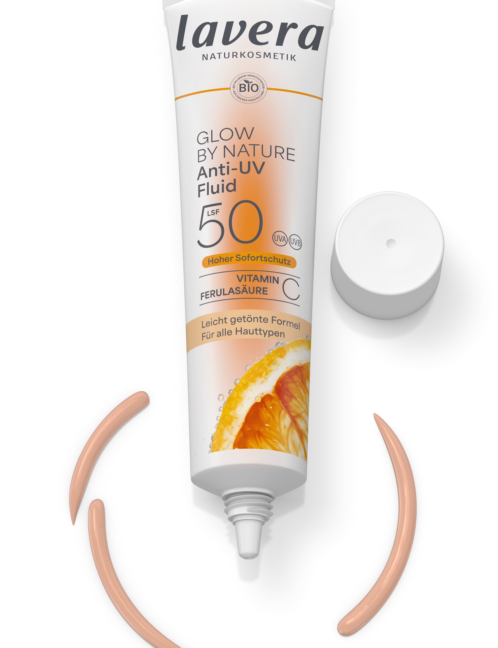 lavera Glow by Nature Anti-UV Fluid LSF 50
