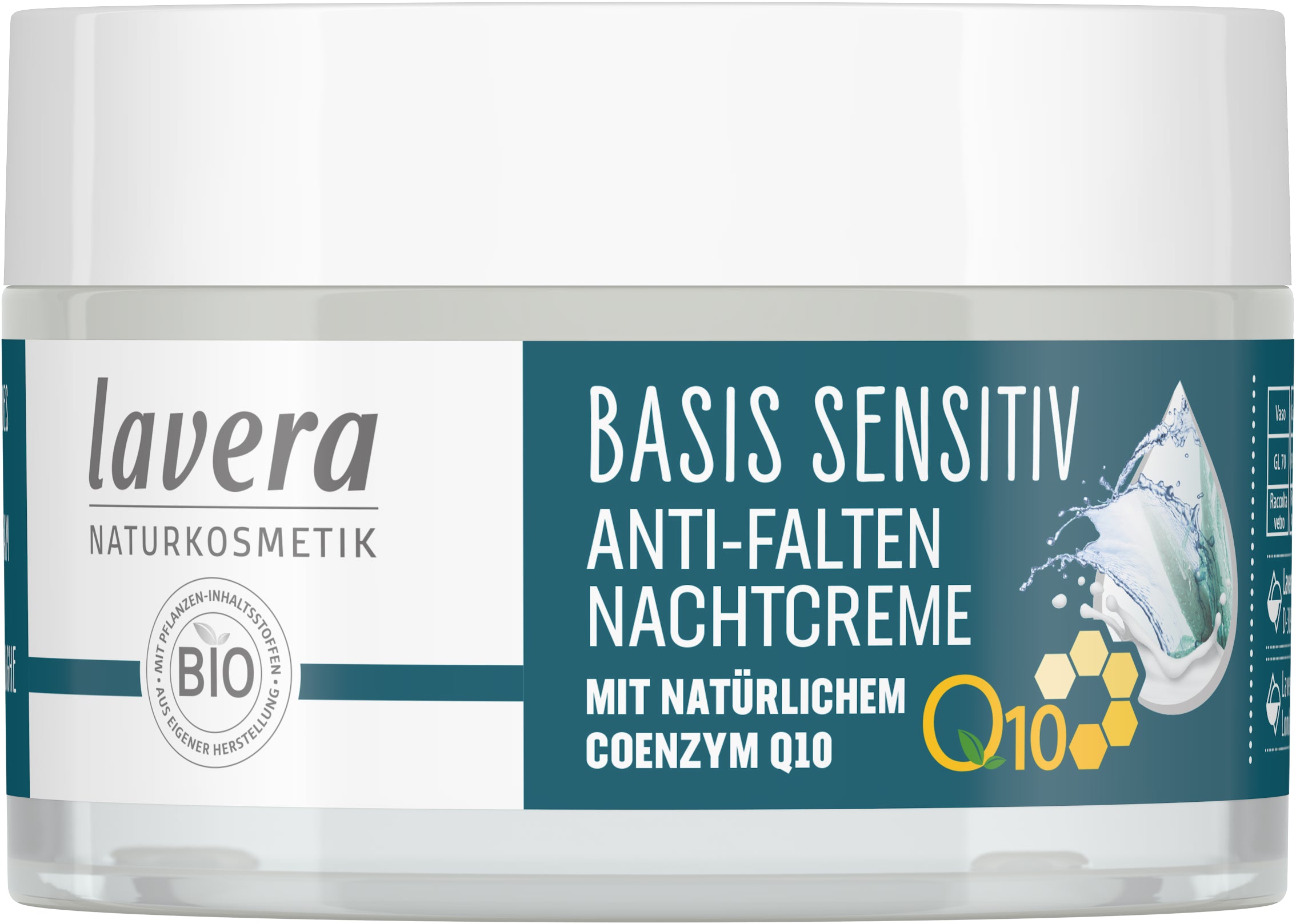 lavera basis sensitiv Anti-Falten Nachtcreme Q10