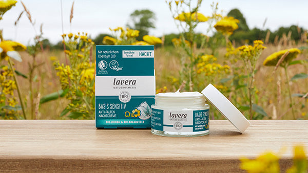 lavera basis sensitiv Anti-Falten Nachtcreme Q10