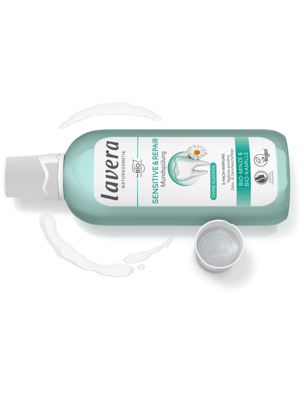 lavera Mundspülung Sensitive & Repair