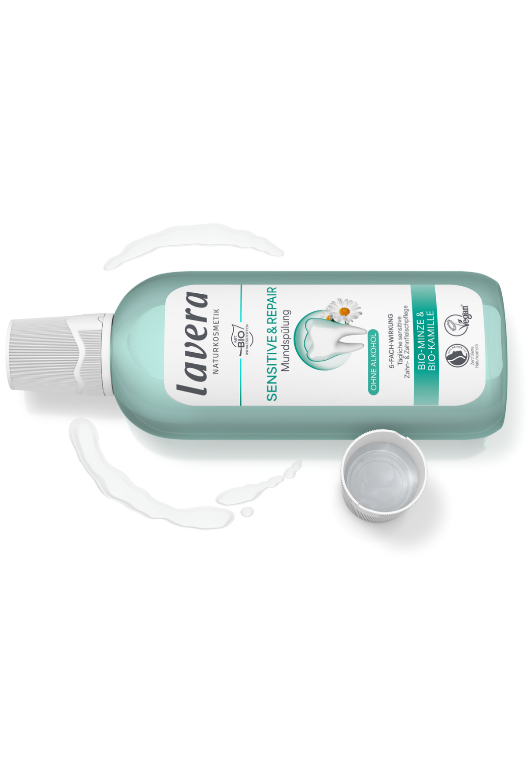 lavera Mundspülung Sensitive & Repair