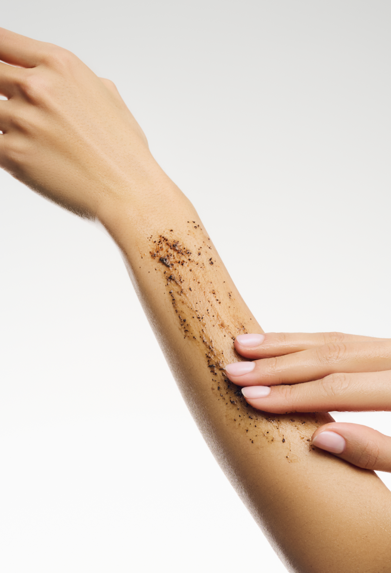 lavera Duschpeeling Purify Me in der Anwendung