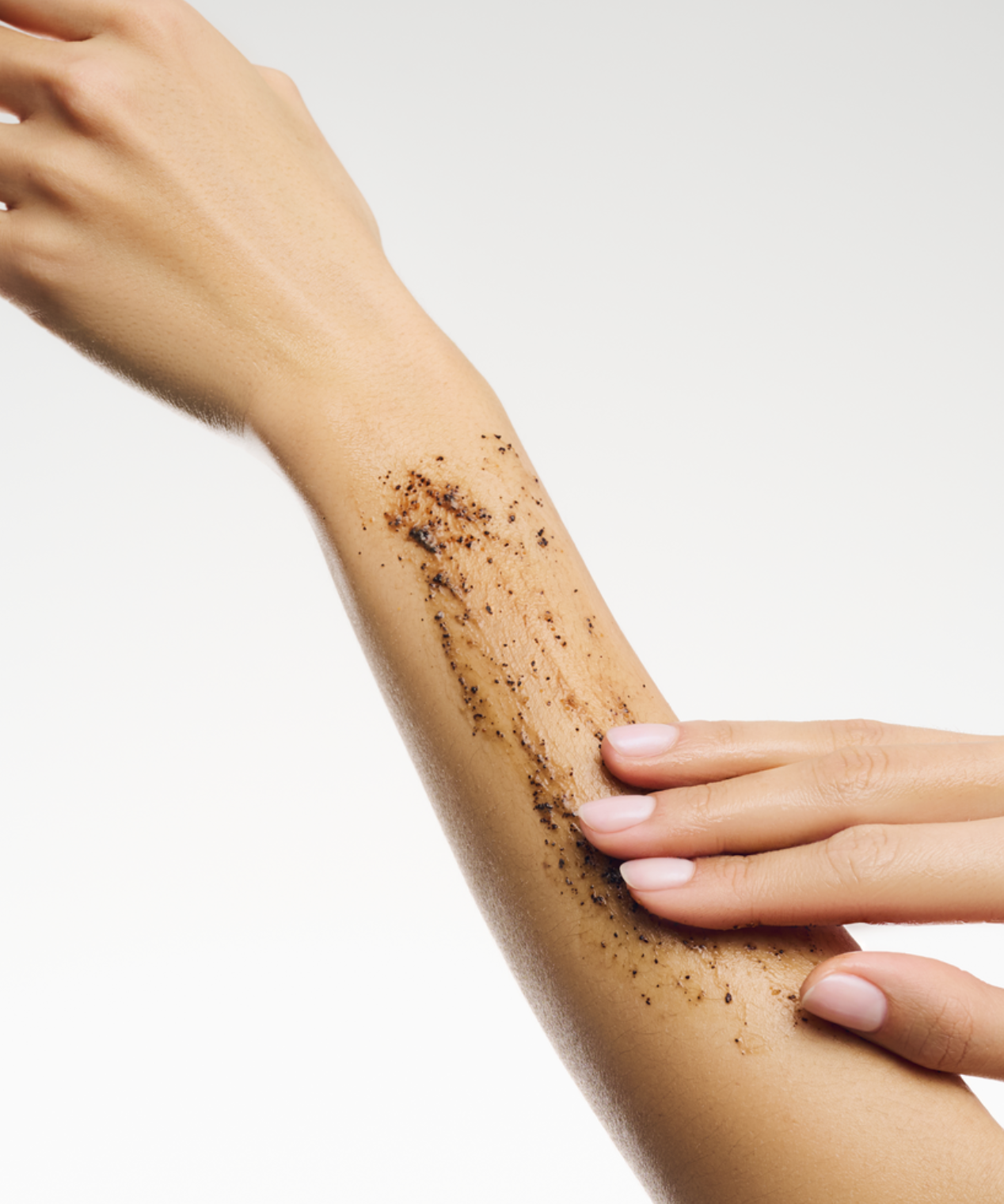 lavera Duschpeeling Purify Me in der Anwendung