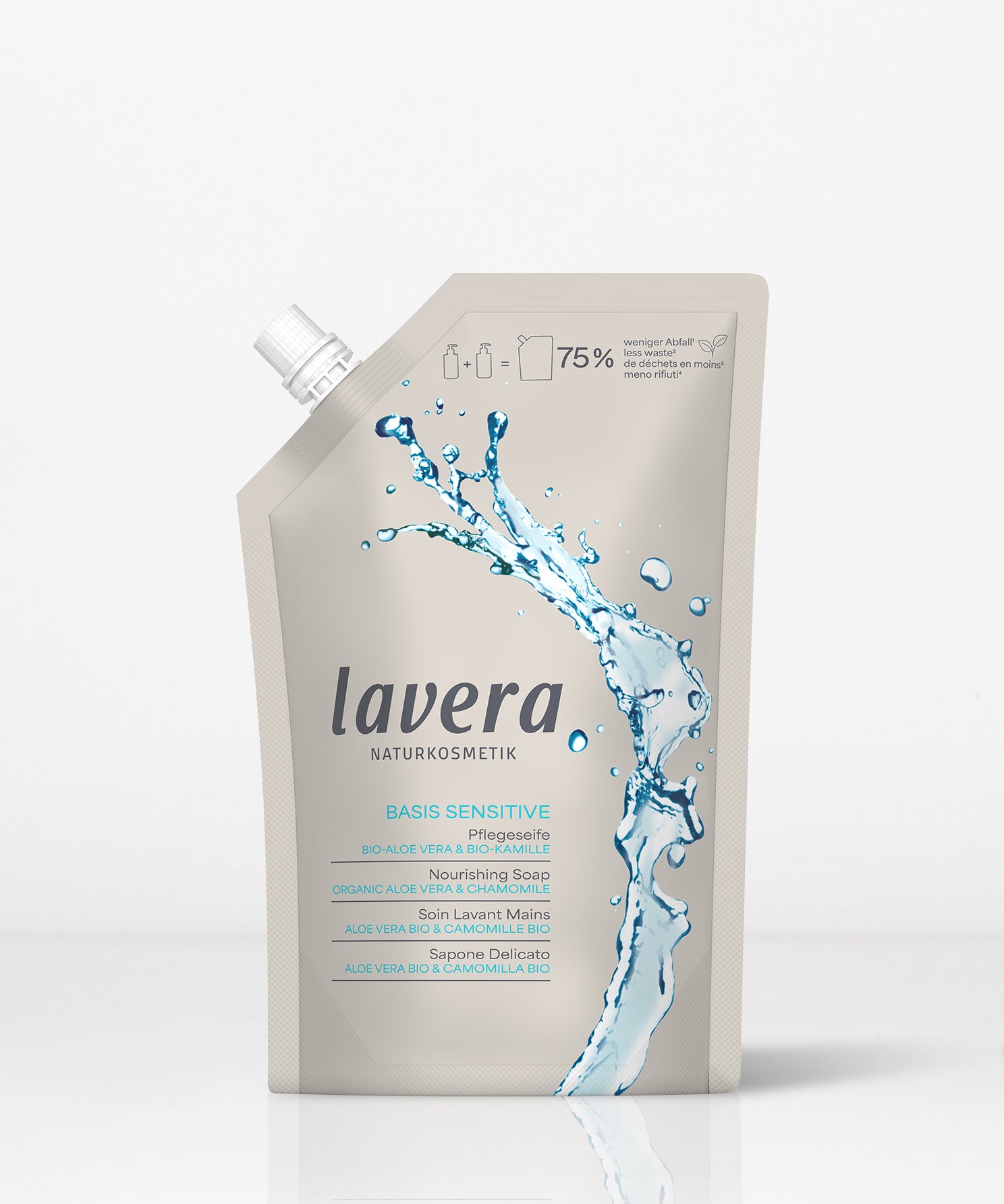 lavera Nachfüllbeutel Pflegeseife basis sensitive