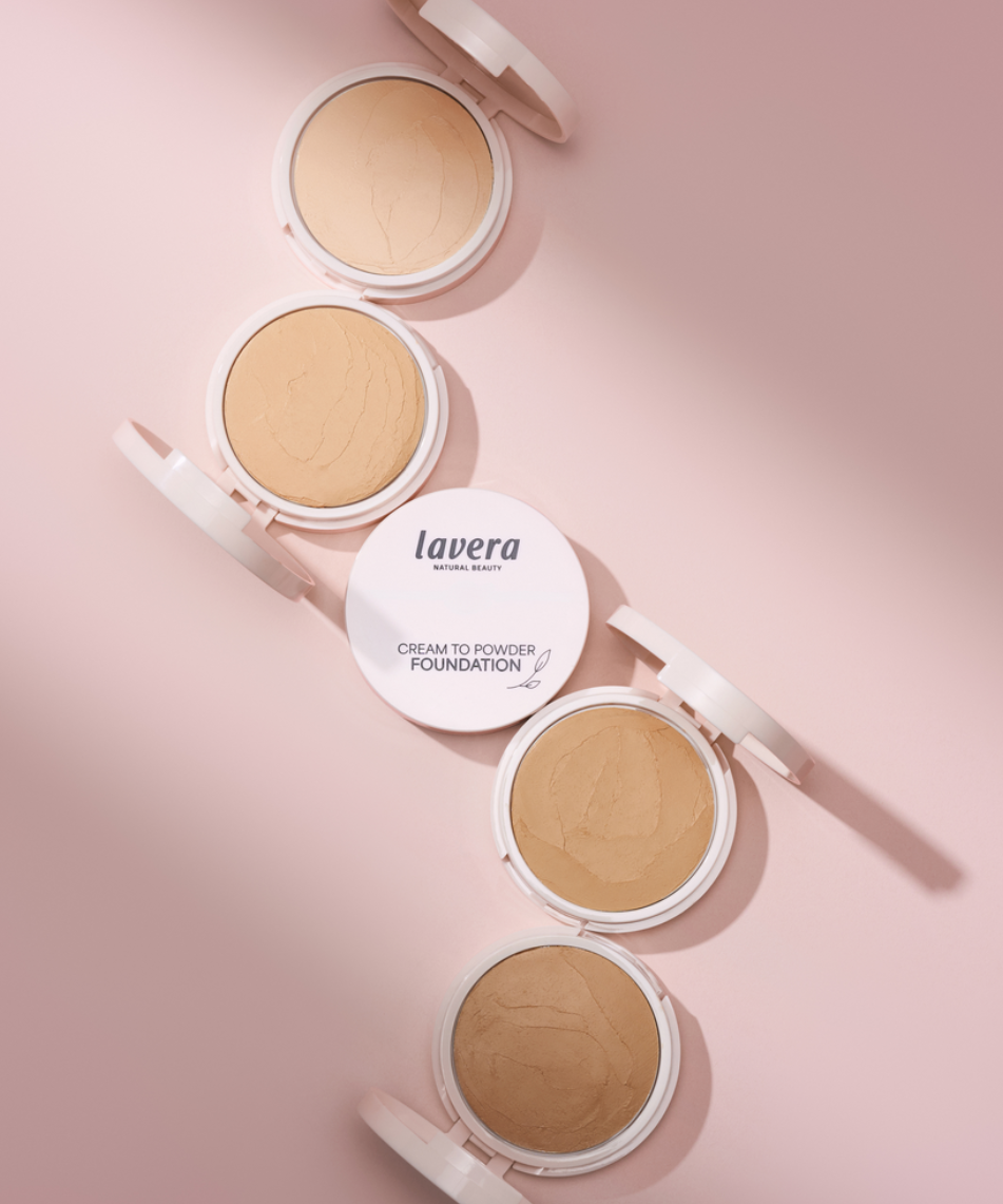 lavera Cream to Powder Foundation -Light 1.0-