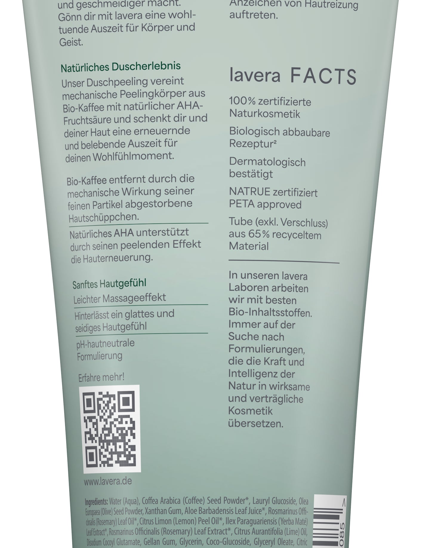 lavera Duschpeeling Purify Me