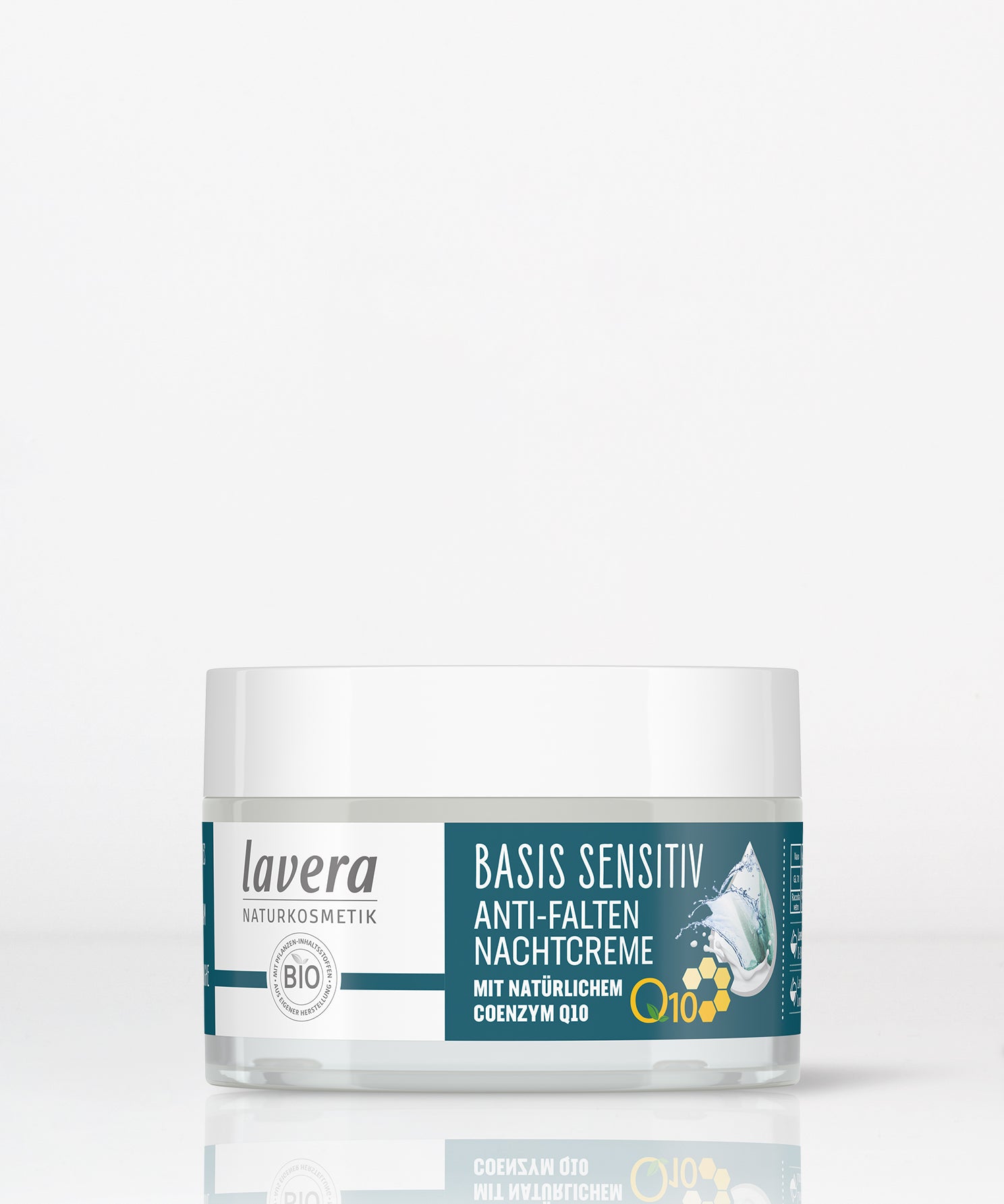 lavera basis sensitiv Anti-Falten Nachtcreme Q10
