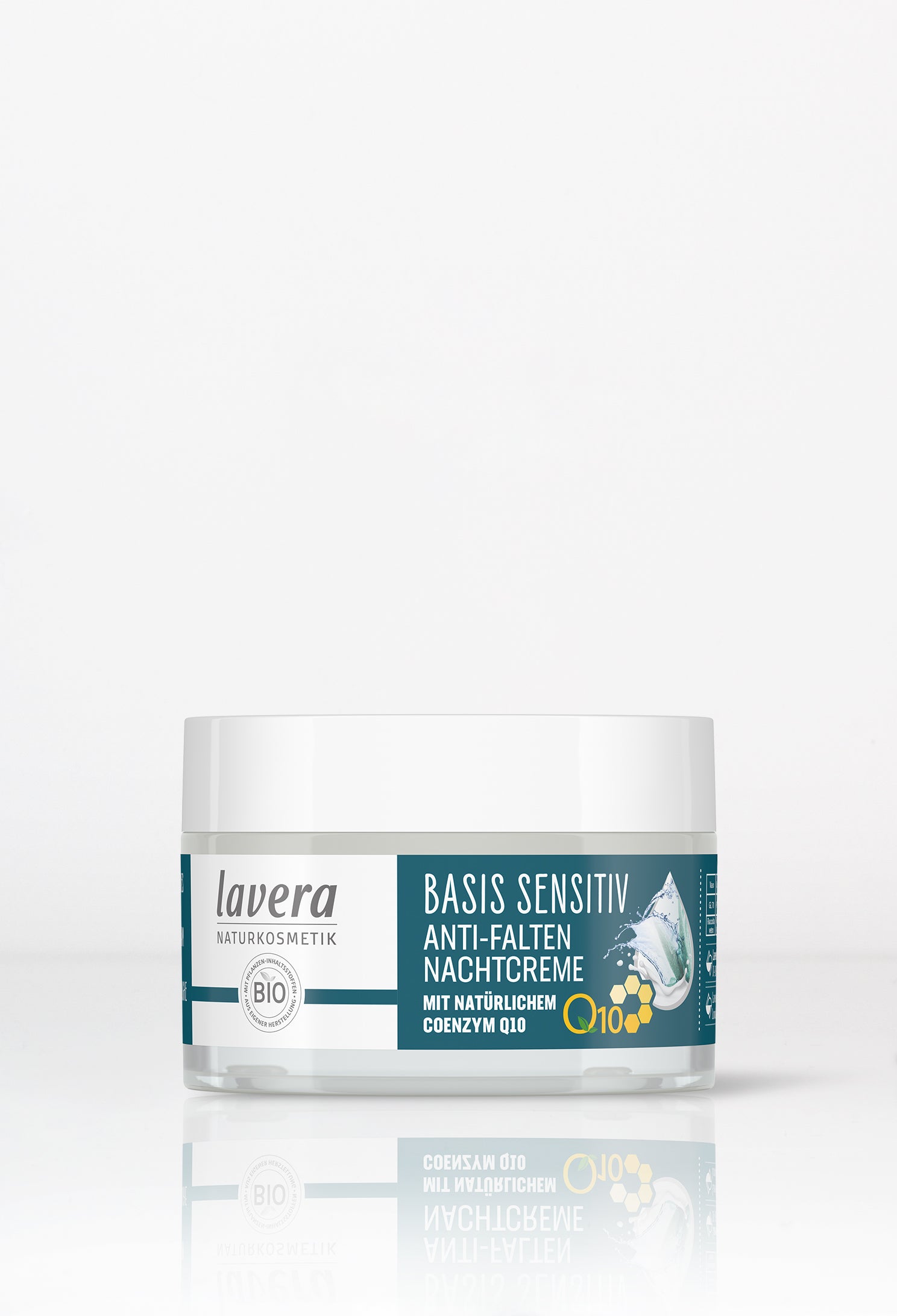 lavera basis sensitiv Anti-Falten Nachtcreme Q10