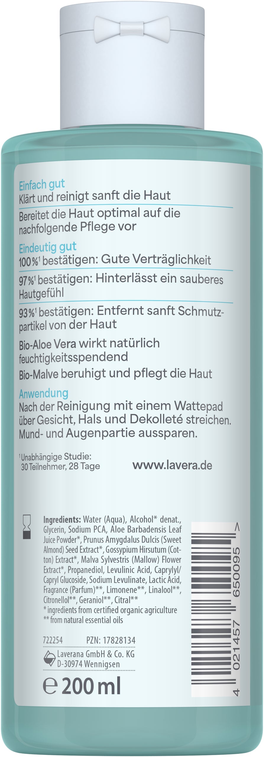 lavera basis sensitive Mildes Gesichtswasser