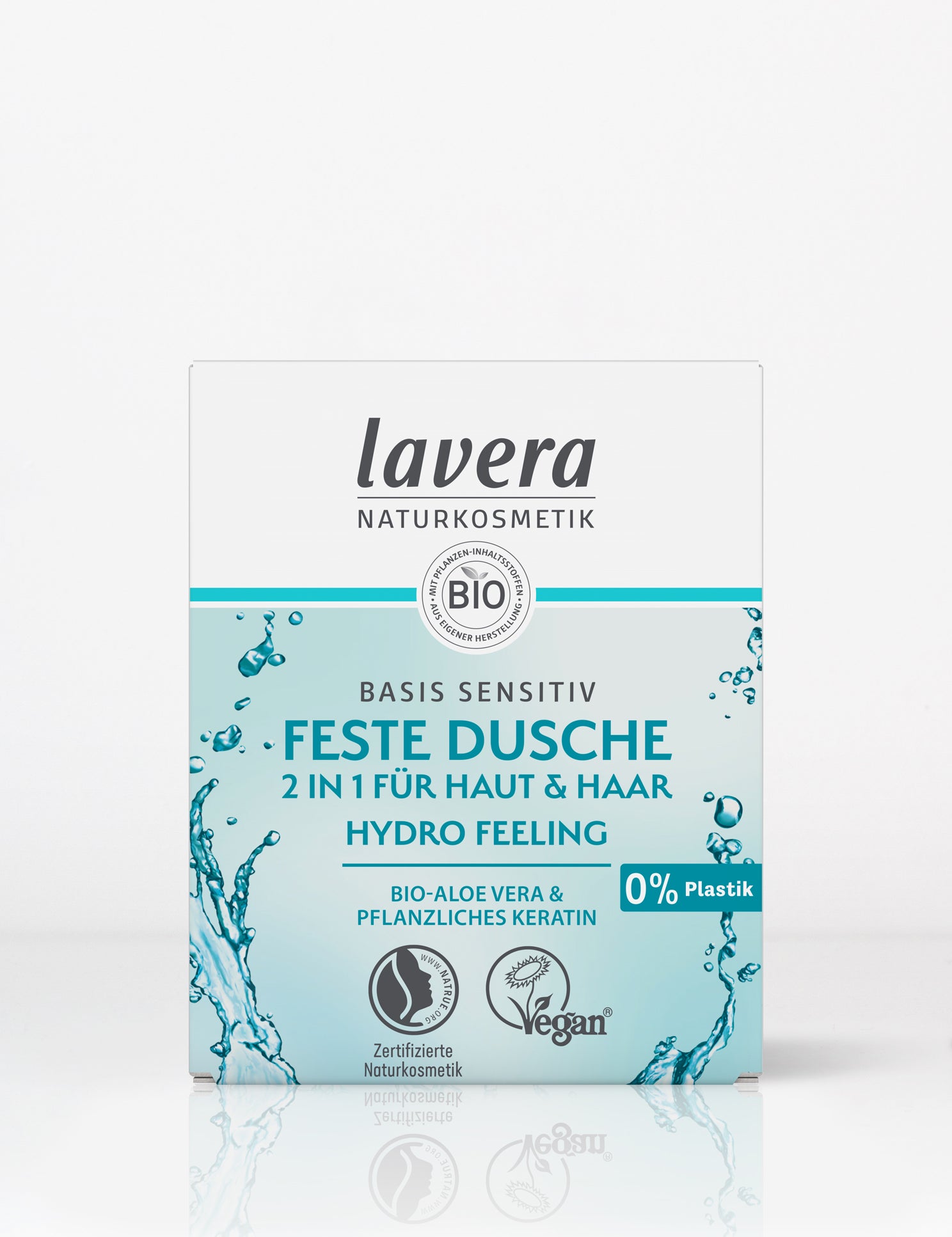 lavera lavera - Feste Dusche 2 in 1 basis sensitive Hydro Feeling