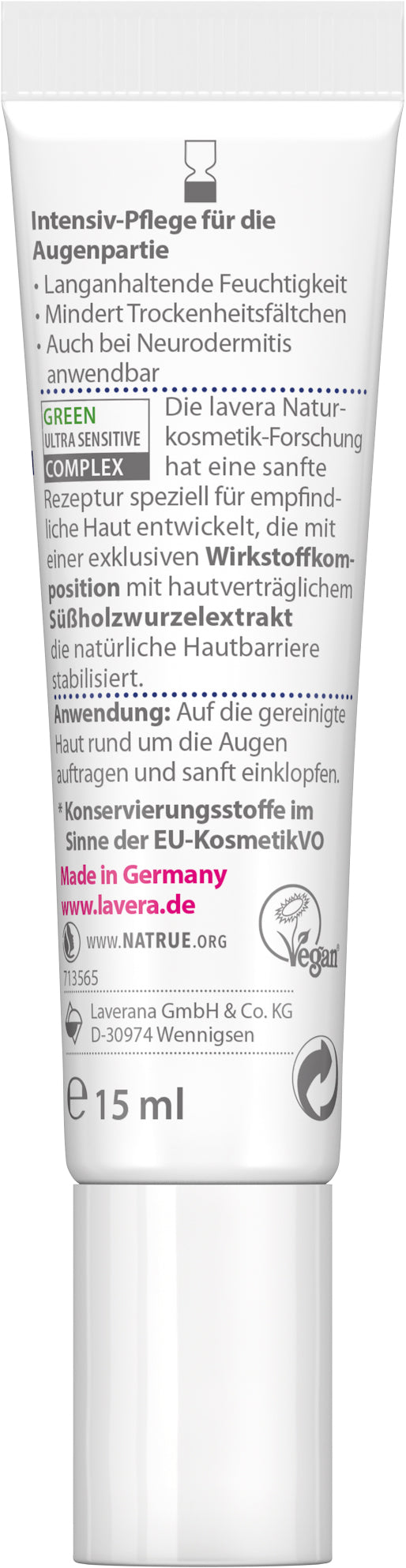lavera Neutral Augencreme